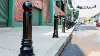 Reliance Foundry bollards installed at Fenway Park