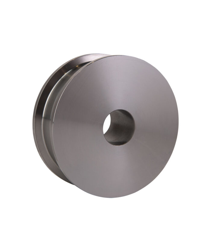 R-3562-M machined double flanged industrial wheel