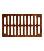 R-4990-DX type A trench drain with 14-inch width and wide grate slots