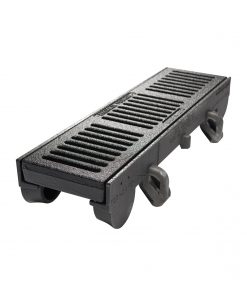 R-4990 trench grate frame with 24 inch width