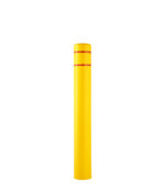 Yellow R-7109 plastic bollard cover