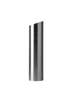R-7310 angle-top stainless steel bollard cover