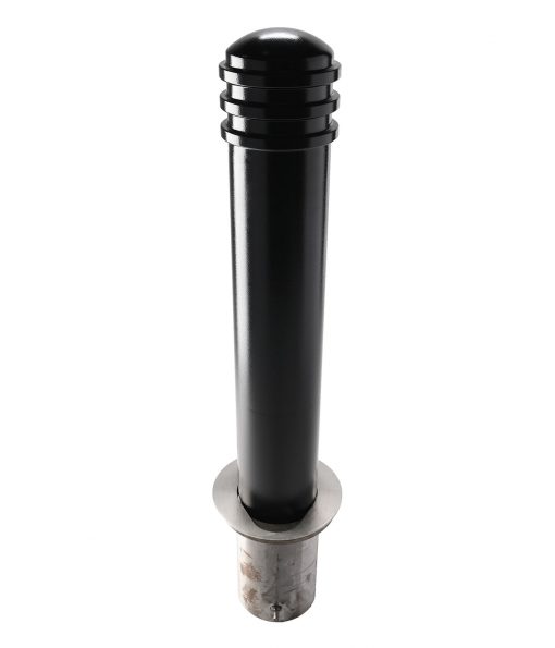 R-7911 steel bollard with removable mount