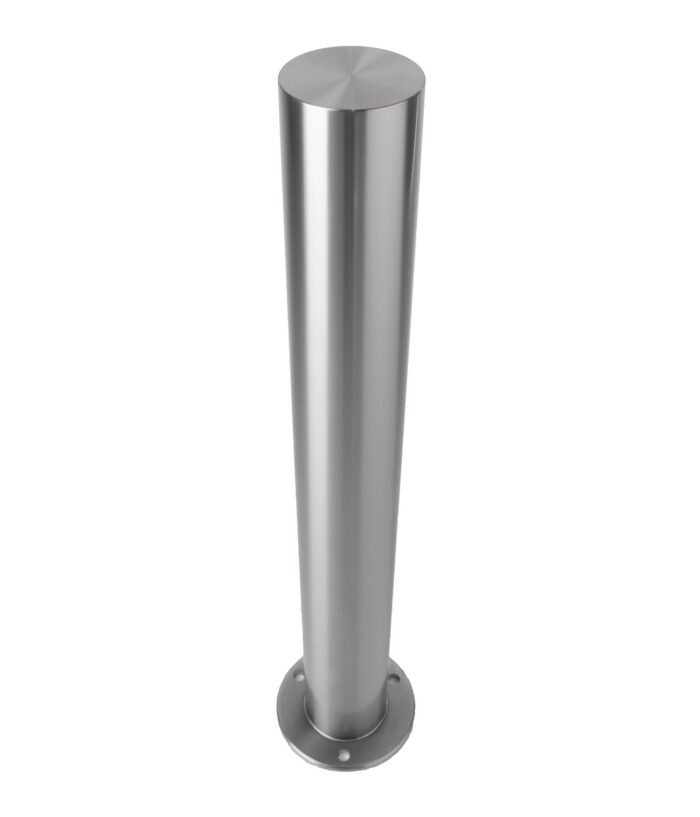 R-8907 stainless steel bollard flanged surface mount
