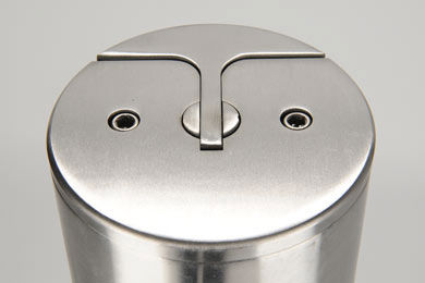 stainless steel retractable bollard mounting