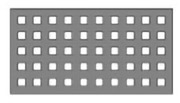 Neenah Foundry square slot grate