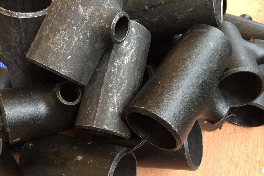 Cast iron pipe fittings are one example of cast iron’s use in a variety of applications